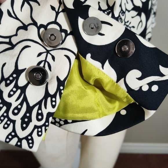 ROBERT RODRIGUEZ Women's Black Crea. single Snap Jacket 8 - Picture 4 of 8